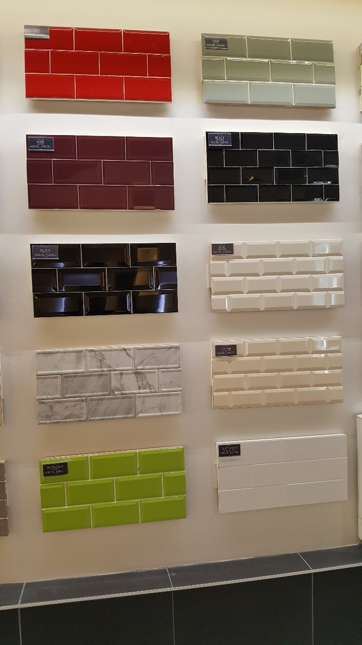 Porcelain wall tile range - polished & matt finish available from North West Tiles & Timber, Leitrim, Ireland